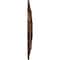 Ekena Millwork Riley Ceiling Medallion (Fits Canopies up to 4 5/8"), 18"OD x 3 1/2"ID x 1 1/2"P, Root Beer Crackle CM18RLRBC - alternate 2
